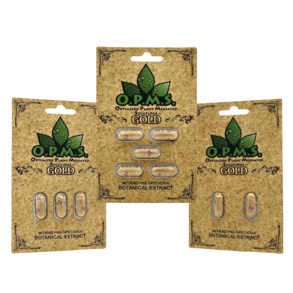 OPMS Gold Kratom 5 Packs