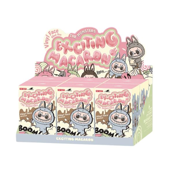 LABUBU 100% original - THE MONSTERS - Exciting Macaron Vinyl Face Blind Box