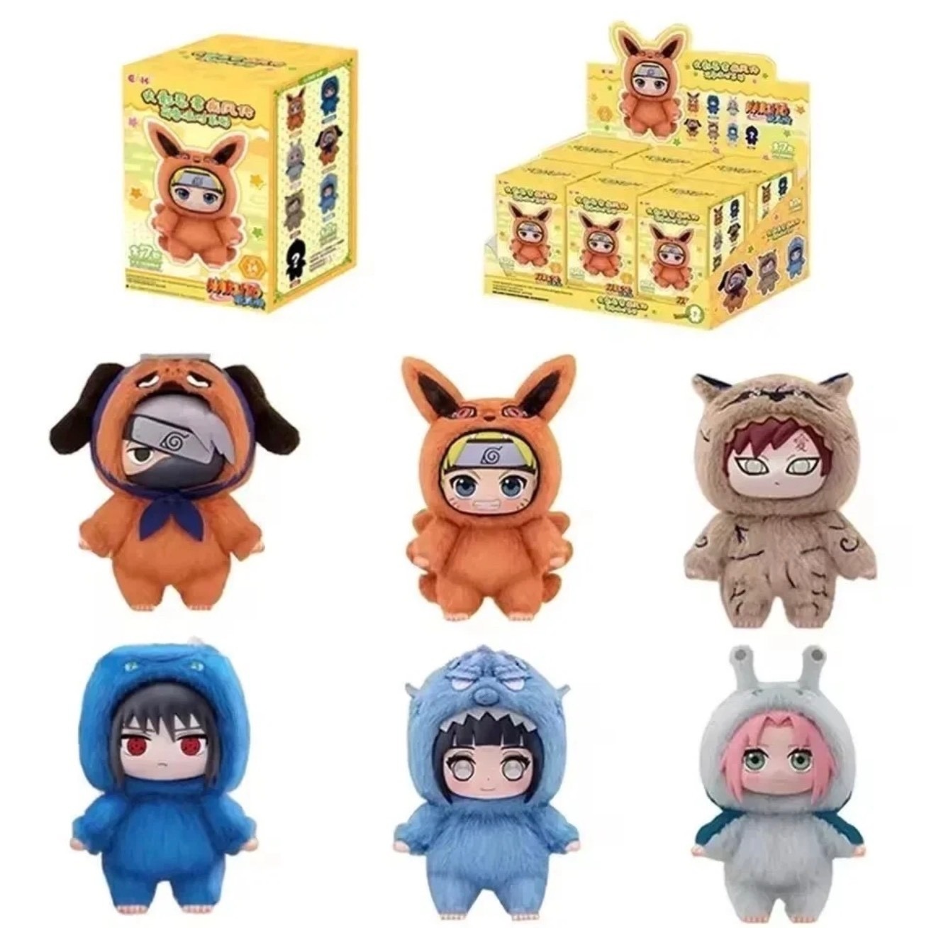 TOP TOY Naruto Beast Party Series Plush Confirmed Blind Box Figure Gift BNIB - Image 2